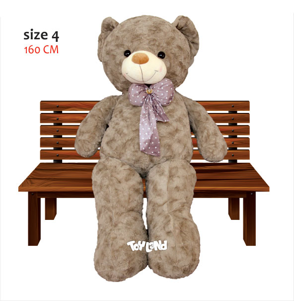 عروسک خرس بزرگ زاس 160 سانتی
